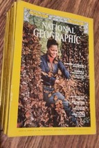 National Geographic Magazines (10 Total Ranging From Jan. 1975 To Aug. 1... - £17.44 GBP
