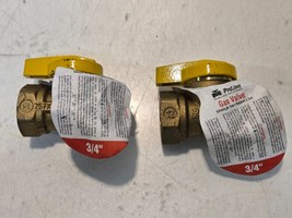 2 Quantity of Proline 110-524 3/4&quot; Gas Valves | 032888105249 | 175 PSIG ... - $29.99