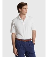 Polo Ralph Lauren Polo Shirt Men&#39;s 2XL White/White Classic-Fit Cotton-Linen - $100.59 CAD