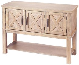Storage Buffet Sideboard Countryside Country Farmhouse Distressed Urban Gray - £990.02 GBP