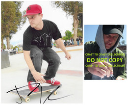 Rob Dyrdek skateboarder MTV star signed 8x10 Photo proof COA autographed. - £63.07 GBP