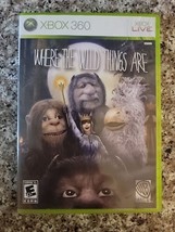 Where the Wild Things Are (Xbox 360, 2009)  Complete, CD Manual And Case - $11.99