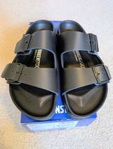 Birkenstock Arizona Exquisite 38 N Black All Leather NIB - $128.69