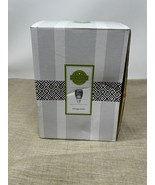 SCENTSY Vintage Glass Mini Wax Wall Plug In Warmer Teal Blue Green Glass - $40.88 CAD