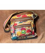 Lilly Bloom Designs -Sunny Days &amp; Rainy Days-Shoulder Bag w/Leather Accents - $36.55 CAD