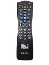 TV remote Philips RC2585/01 Remote Control Genuine DIRECT TV, Black, Works! - $5.93