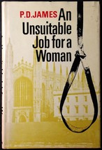 An Unsuitable Job for a Woman by P.D. James, (1972, Hardcover) BOMC - £38.46 GBP