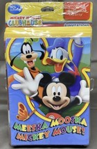 Disney Mickey Mouse Clubhouse Meeska Mooska 8 Invitaions &amp; Thank You Cards - £1.98 GBP