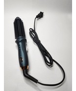 Professional 2-Way Curling Iron Hair Brush 2in1 Curler Straightener Styling - $16.68 CAD