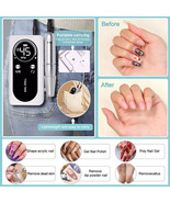 45000 RPM Nail Drill Device Rechargeable Electric Nail File Machine for ... - $38.98