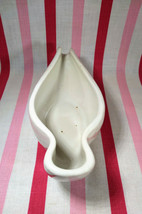 Stylish Mid Century Modern Pinch Pot Handle Pottery Creamer or Sauce Boat - $14.00