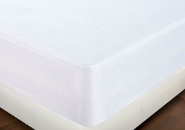 Bed Bug Proof Waterproof Fitted Breathable Mattress Cover Protector All Sizes! - £19.35 GBP+