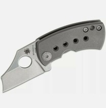 Spyderco McBee Framelock Titanium Folding Knife C236TIP Compact Utility Folder - £128.64 GBP