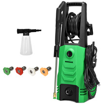 Costway 3500PSI Electric Pressure Washer 2.6GPM 1800W W/4 Foam Lance & Nozzles - £169.75 GBP