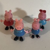 Peppa Pig Figures Lot Of 4 Toys T8 - £7.77 GBP