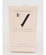 Jez Your Intimate Wipes Ph Balanced Individually Packaged Wipes 30 Count - $20.43 CAD