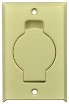 Central Vacuum Cleaner Ivory Auto Inlet Door Assembly - $243.08 MXN