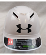 Under Armour UABH-200 M Fitted Adult Batting Helmet White 6-7/8 to 7-1/8 - $564.52 MXN
