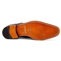 Men's Shoes genuine Premium Nile Crocodile Skin, Italian Finished-Tan leather Ni image 5