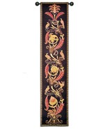 69x16 AVIAN ASCENDANCE DUCK Bird Fern Leaves Tapestry Wall Hanging - £189.95 GBP
