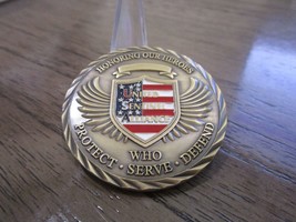 United Sentinel Alliance Honoring Our Heroes Challenge Coin #584R - £6.99 GBP