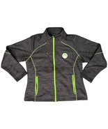 North End Sport Ladies Xbox Gray Green Track Athletic Full Zip Jacket Si... - $53.94 CAD