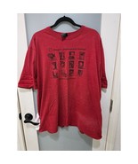 Vintage 2003 Oregon Shakespeare Festival T-Shirt XL Red OSF Tee Flawed H... - $20.38 CAD