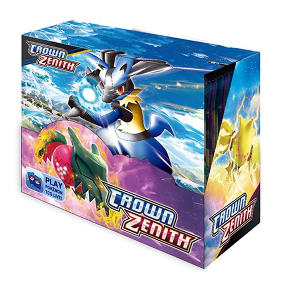 2023 Latest English Version Of Pokemon CROWN ZENITH Booster 50-360pcs Cards - £10.08 GBP+