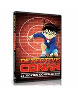 Detective Conan Movie Collection 24 Movies Anime DVD with English Subtitles - $50.00