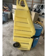 ENPAC® 5300-YE Poly-Dolly 70 gallon capacity barrel of sodium hydroxide - $280.50