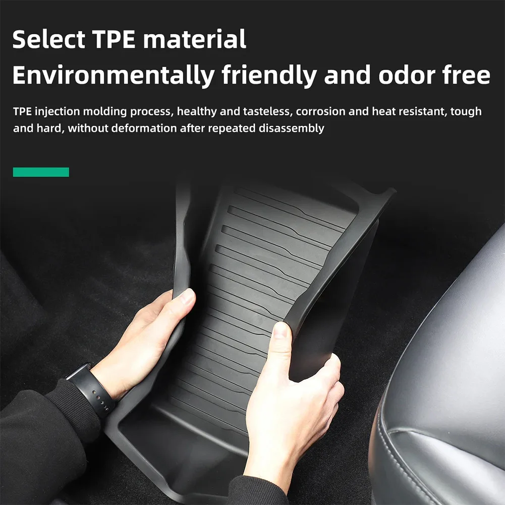 1/2pcs Vehicle TPE Under Seats Storage Box Organizer Trays Case Drawer F... - £55.99 GBP