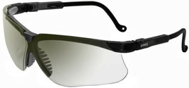 Lot of 10 Uvex by Honeywell S3204 Genesis Safety Glasses Black Frame MMT UD Lens - £70.97 GBP