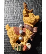 Designspirations Christmas Down Home Figurine Standing Reindeer Bells &amp; ... - €12,70 EUR