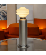 60er Vintage Space Age Table Lamp " Litty Pillar " Chrome - $348.85