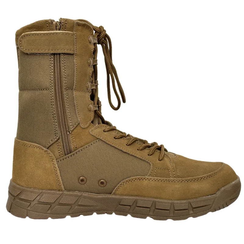Lightweight Military Man Tactical Boots Combat Anti-Collision Training Lace Up W - £130.98 GBP