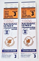 1984 Nl Championship Game - 2 Ticket Stubs San Diego Padres Game 3 - $24.78