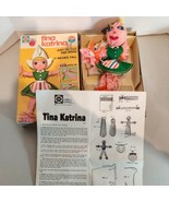 Vtg 1971 Crafts By Whiting Milton Bradley Tina Katrina Doll -Completed Doll - $17.81