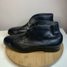 Cole Haan Grand OS Mens Size 11.5 M Boots Waterproof Black Leather Ankle C24498 - £38.93 GBP