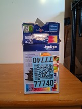 New Genuine Brother LC75XL Cyan Magenta Yellow 3PK Ink Cartridges - $24.74