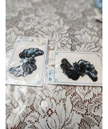 SEQUIN BUTTERFLY APPLIQUE.  PINK, BLUE. GREEN, PURPLE.   MEASURES  3.5&quot; ... - $283.06 MXN