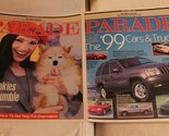 Parade Newspaper Lot of 2 September and October 1998 Vintage Fran Drescher - $7.91