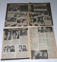 Duran Duran 16 Magazine Photo Article Vintage 1984 - $31.47 CAD