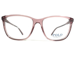 Polo Ralph Lauren Eyeglasses Frames PH 2138 5220 Clear Pink Square 53-16-140 - £67.57 GBP