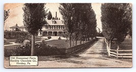 Postcard Old Homestead Farm Hershey Chocolate Co Pennsylvania PA - £2.96 GBP