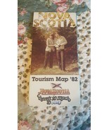 Nova Scotia Tourism Map 1982 - £3.87 GBP