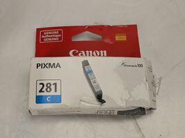 Genuine Canon Pixma 2122B08 (CLI-281) ChromaLIfe100 Ink Cyan Tank - $16.17