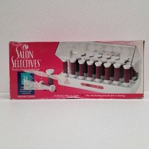 Vintage Salon Selectives Gentle Touch Hairsetter Flocked Rollers SSFS-24... - $94.04