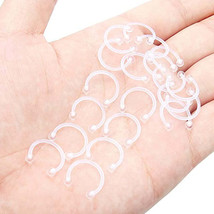 5 PCS Transparent Sexy Punk Nose Ring Studs Lip Nipple Open Hoop Horseshoe Shape - $4.68+