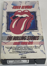 The Rolling Stones Video Rewind: The Rolling Stones Greatest Video Hits VHS - £9.96 GBP