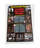 Zombie Survival Guide Laminated Poster College Wall Room Decor Sz 24x36 ... - $291.64 MXN